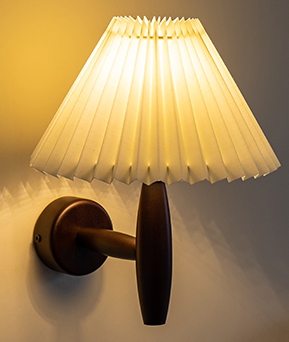 Wooden Wall Lamp