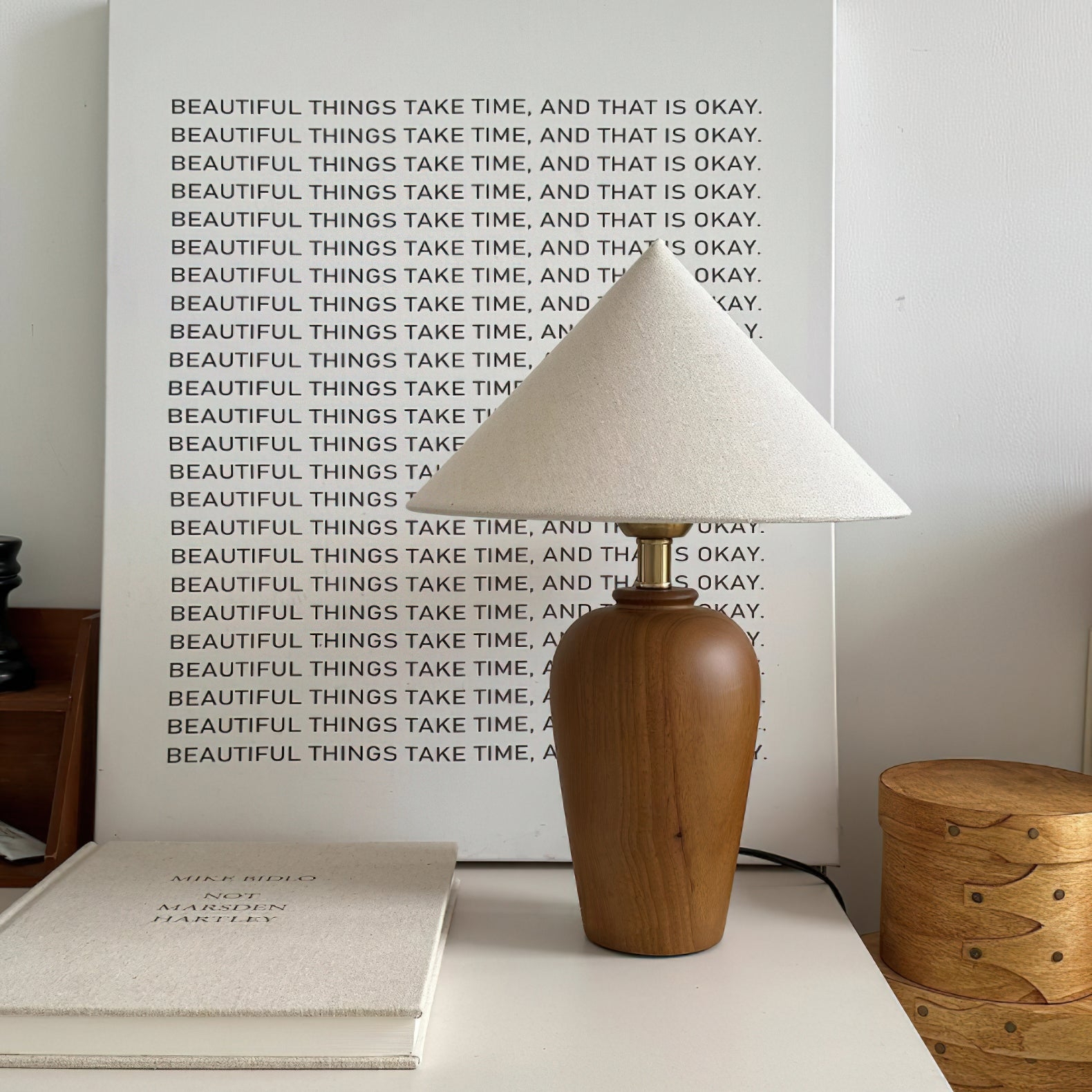 Brayden Wood Table Lamp D29