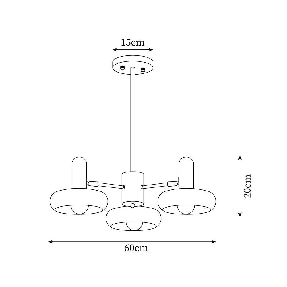 Nordic Trumpets Chandelier K513