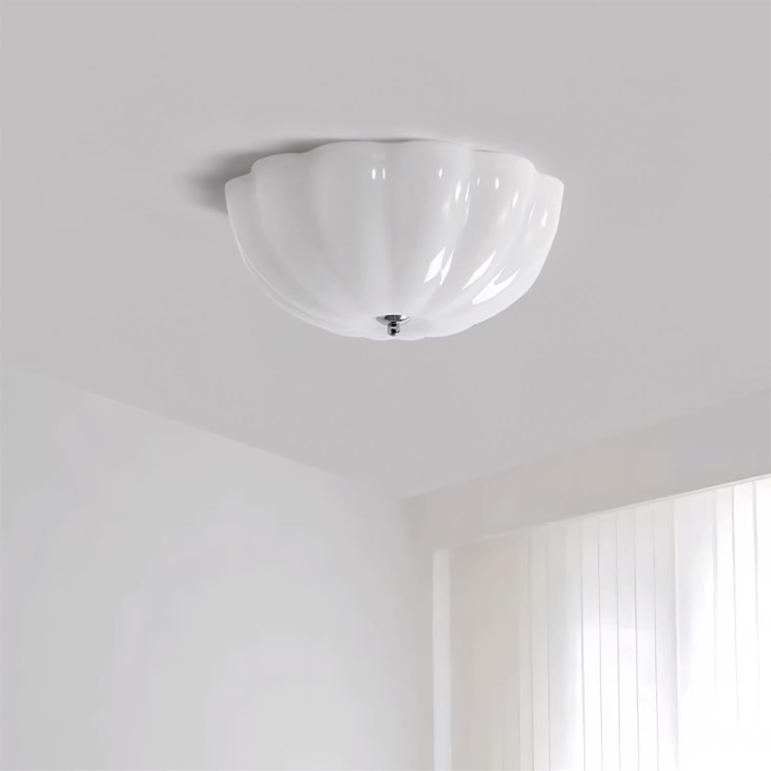 Jelly Shaped Glass Ceiling Lamp K432