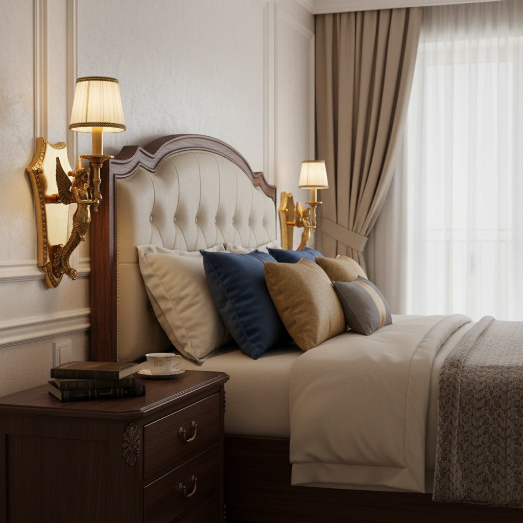 Caterina Brass Wall Lamp D743