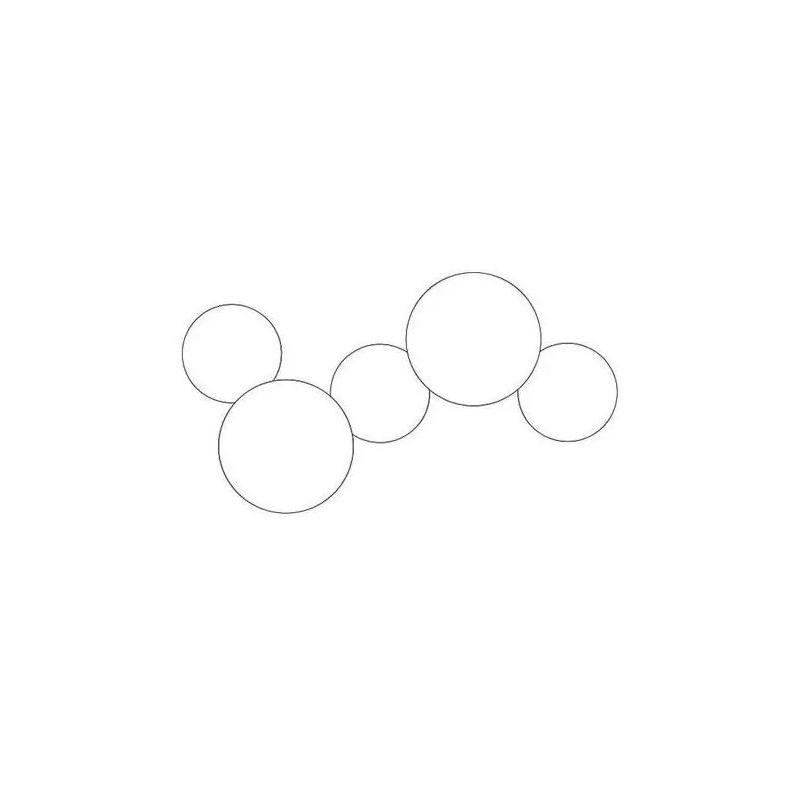 PUCK WALL ART | Fluorescent wall light
