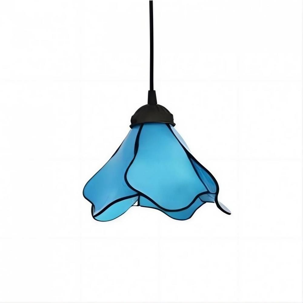 Vintage Versatile Flower Glass Pendant Light K31