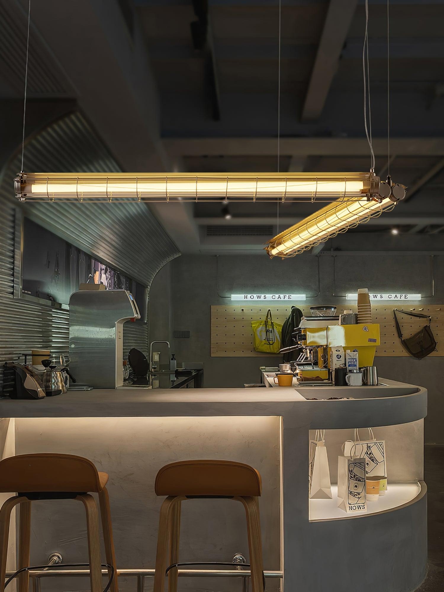 Industrial Linear Cage Chandelier K903