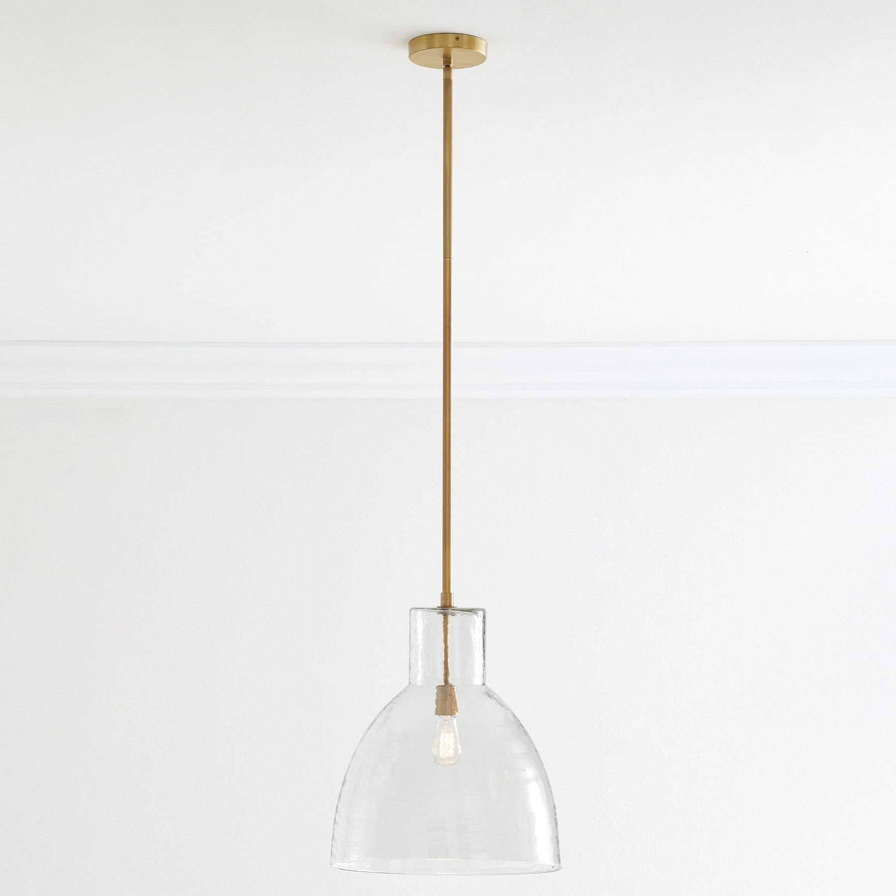 Glavira Modern Glass Pendant Light - Stylish Hanging Lamp for Dining Room K1313