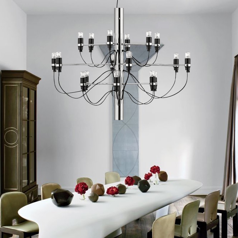 Modern 2097 Chandelier - Elegant Statement Lighting for Dining Areas
