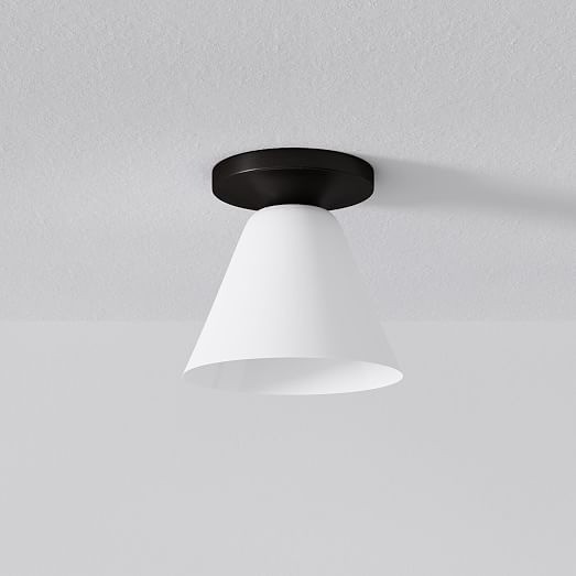 Conica Cone Flush Mount – Glass Ceiling Light for Modern Spaces K1396