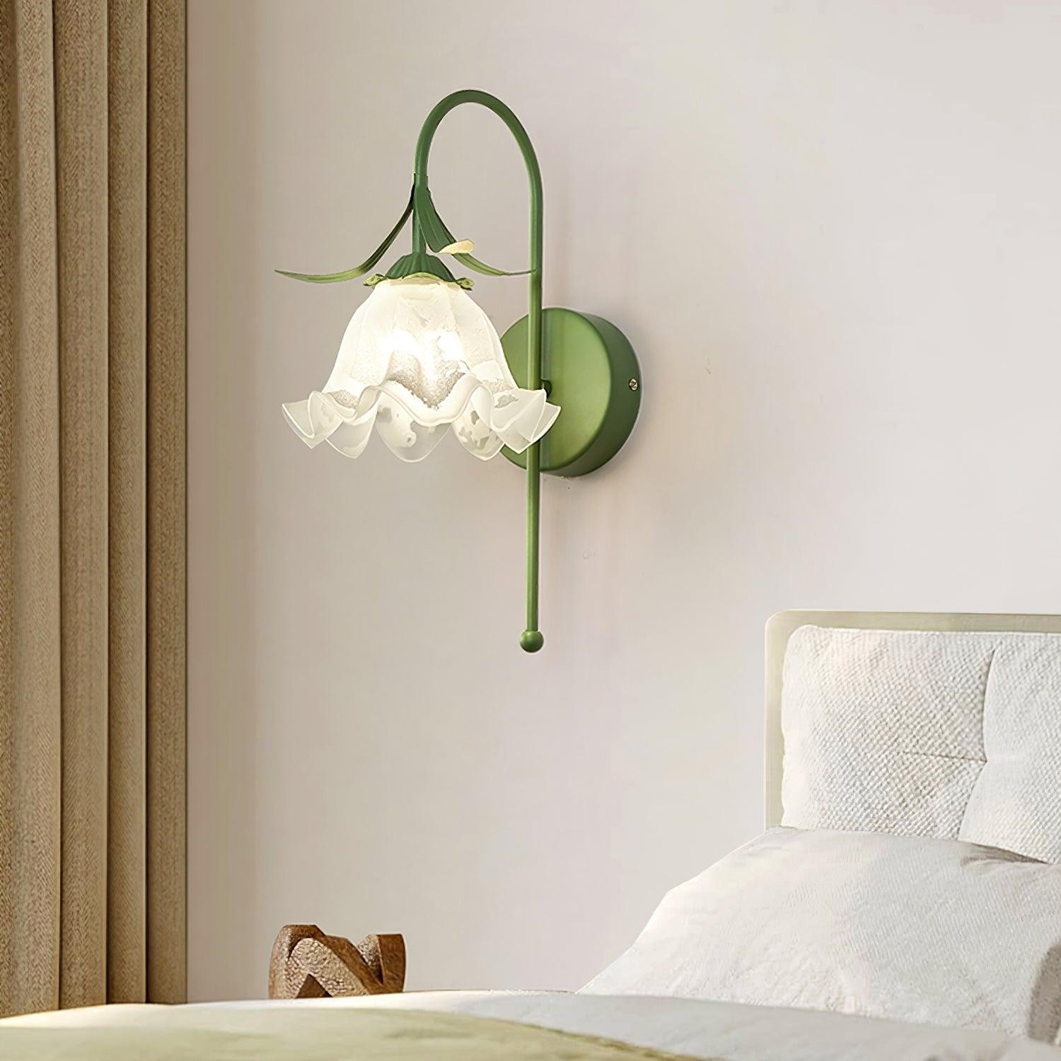 French Cream Style Flower Wall Lamp K474