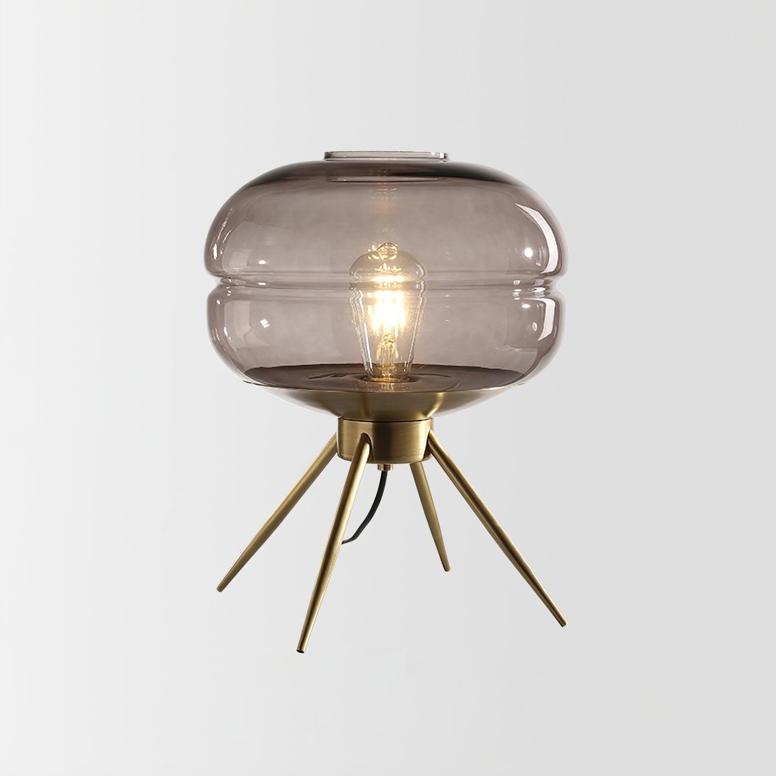 Luxury Personality Colored Glass Cover Tall Table Lamp K515