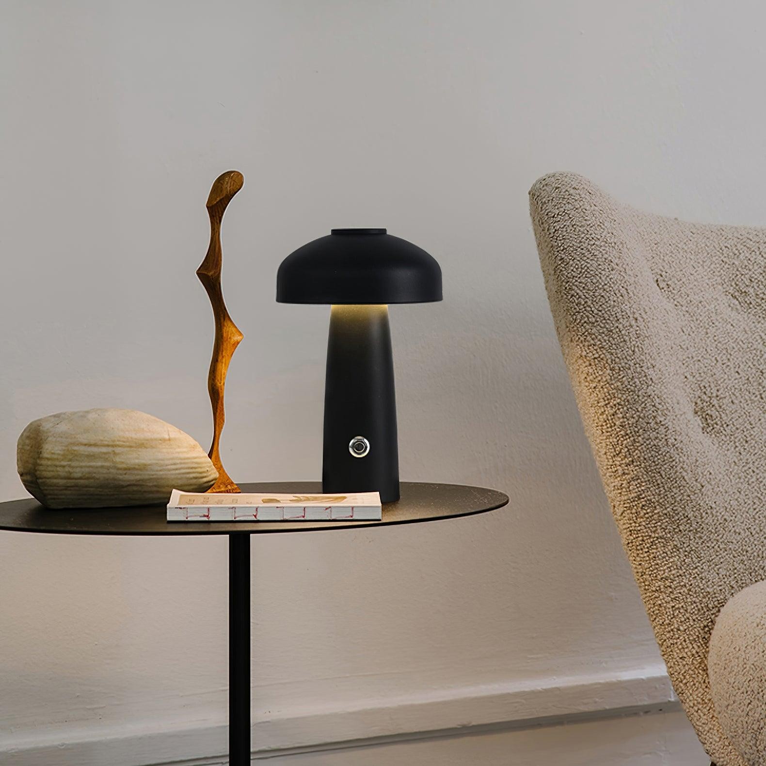Mushroom Built-in Battery Table Lamp K451