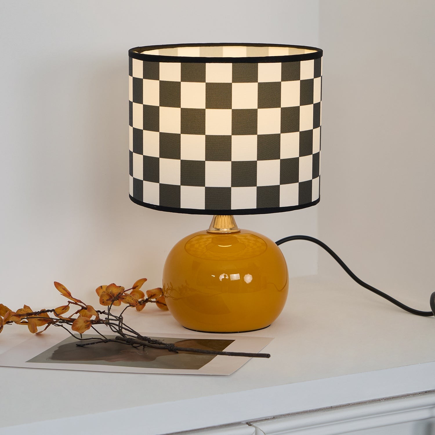 Checkerboard Table Lamp K992