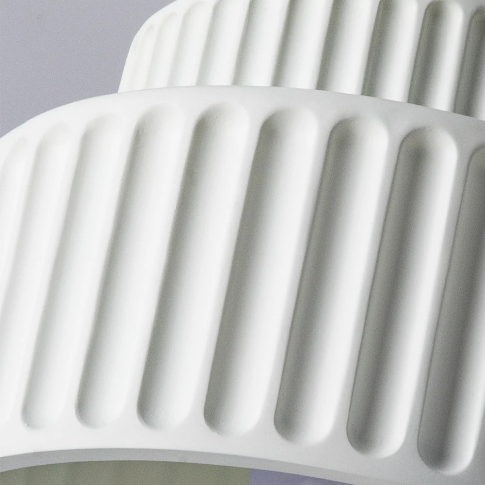 Cream Style Resin Bowl Flush Mount Ceiling Light K159