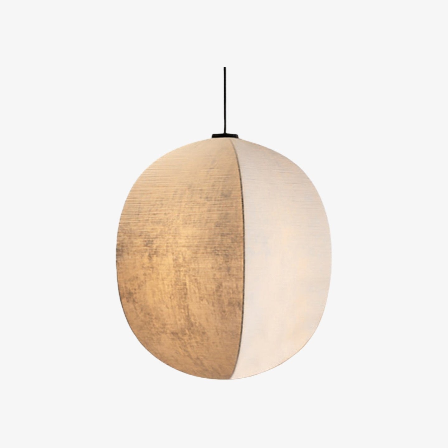 Diora Modern Silk Finish Pendant Lamp - Wabi Sabi Style Lighting for Interiors K1760