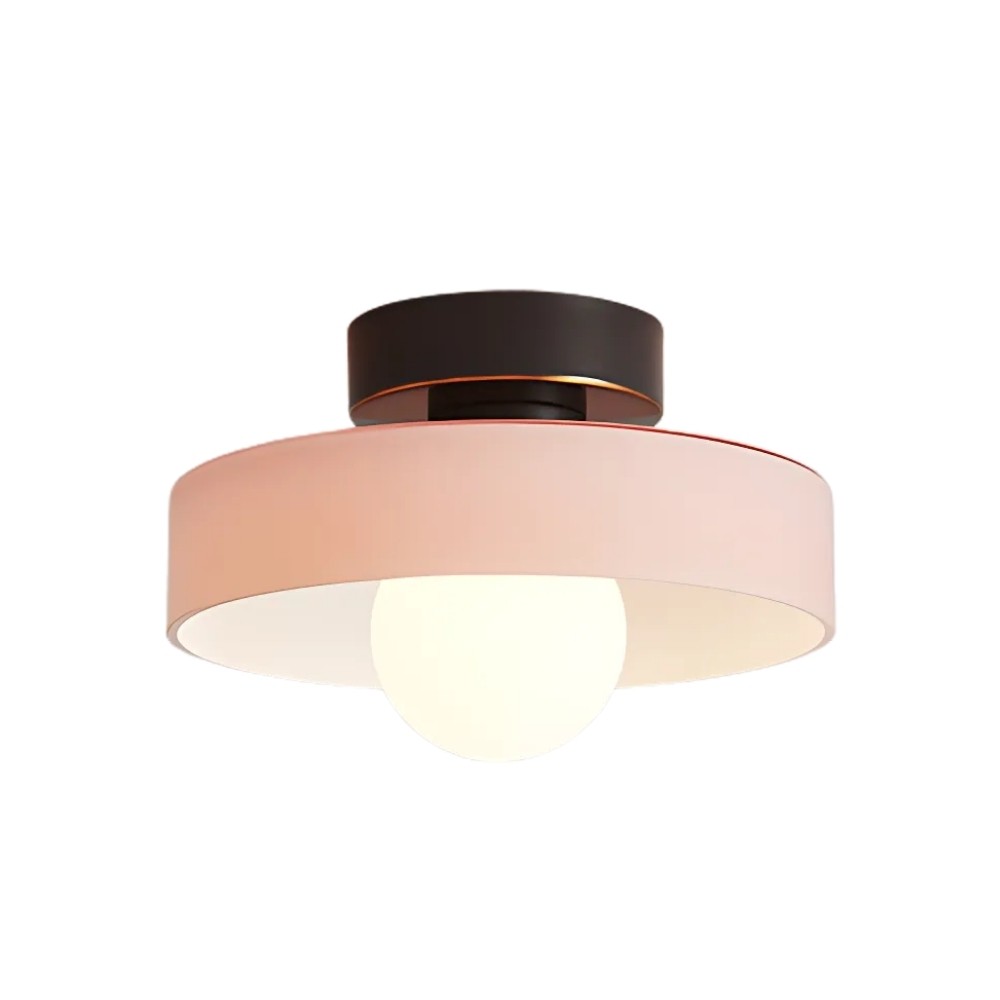Morandi Colorful Disc Orb Ceiling Light For Bedroom K927