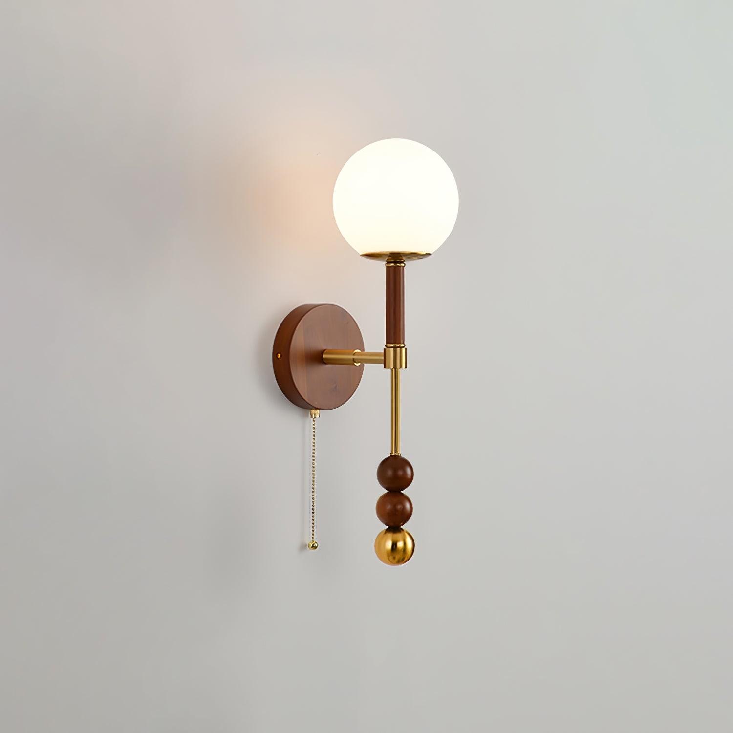 Retro Solid Wood Series Wall Lamp K638