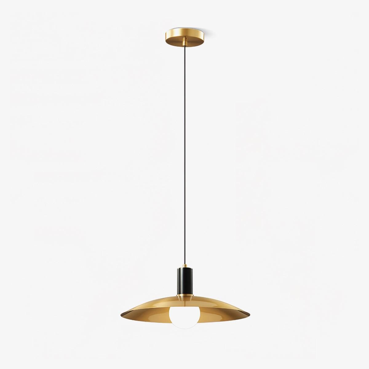 Brass Flared Pendant Lamp K275