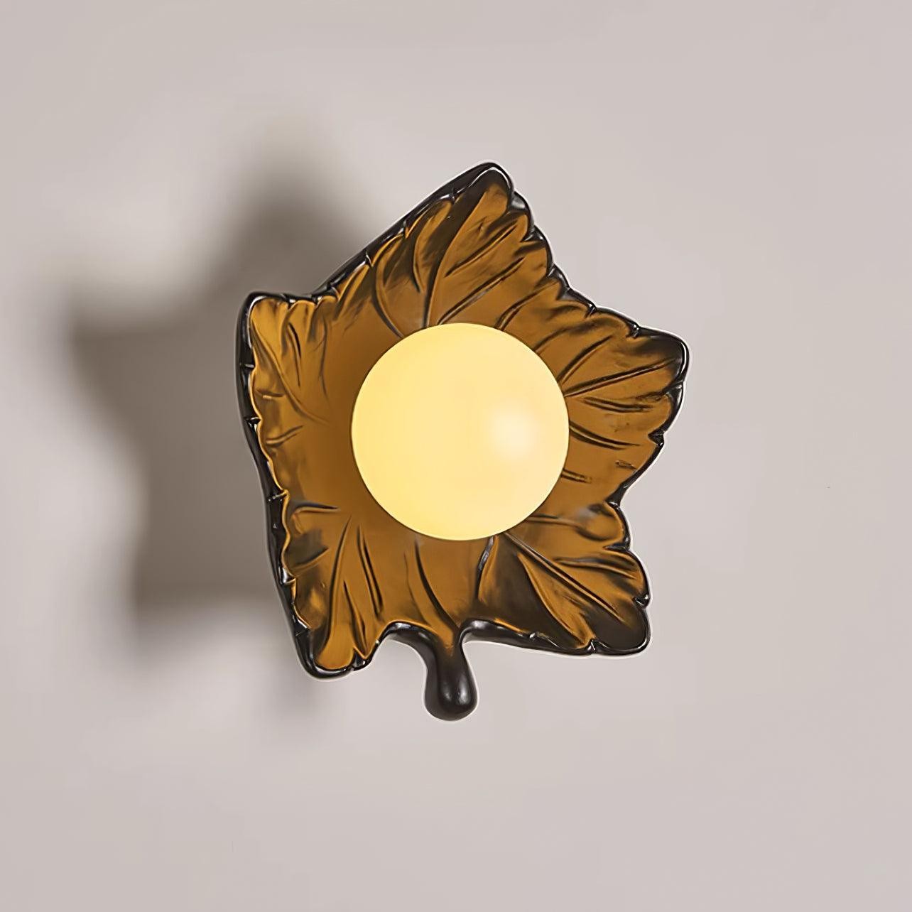 Maple Leaf Wall Light K484