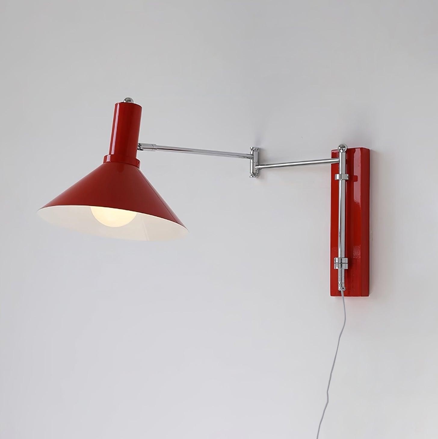 Classic Modern Swing Arm Adjustable Bedside Reading Wall Lamp K580