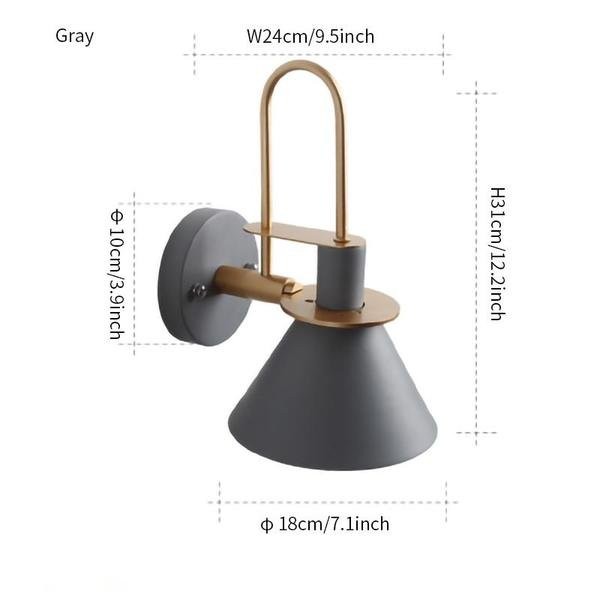 Nordic Metal Wall Sconce