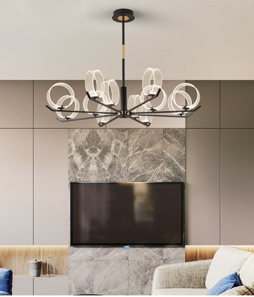 Acrylic LED Chandeliers