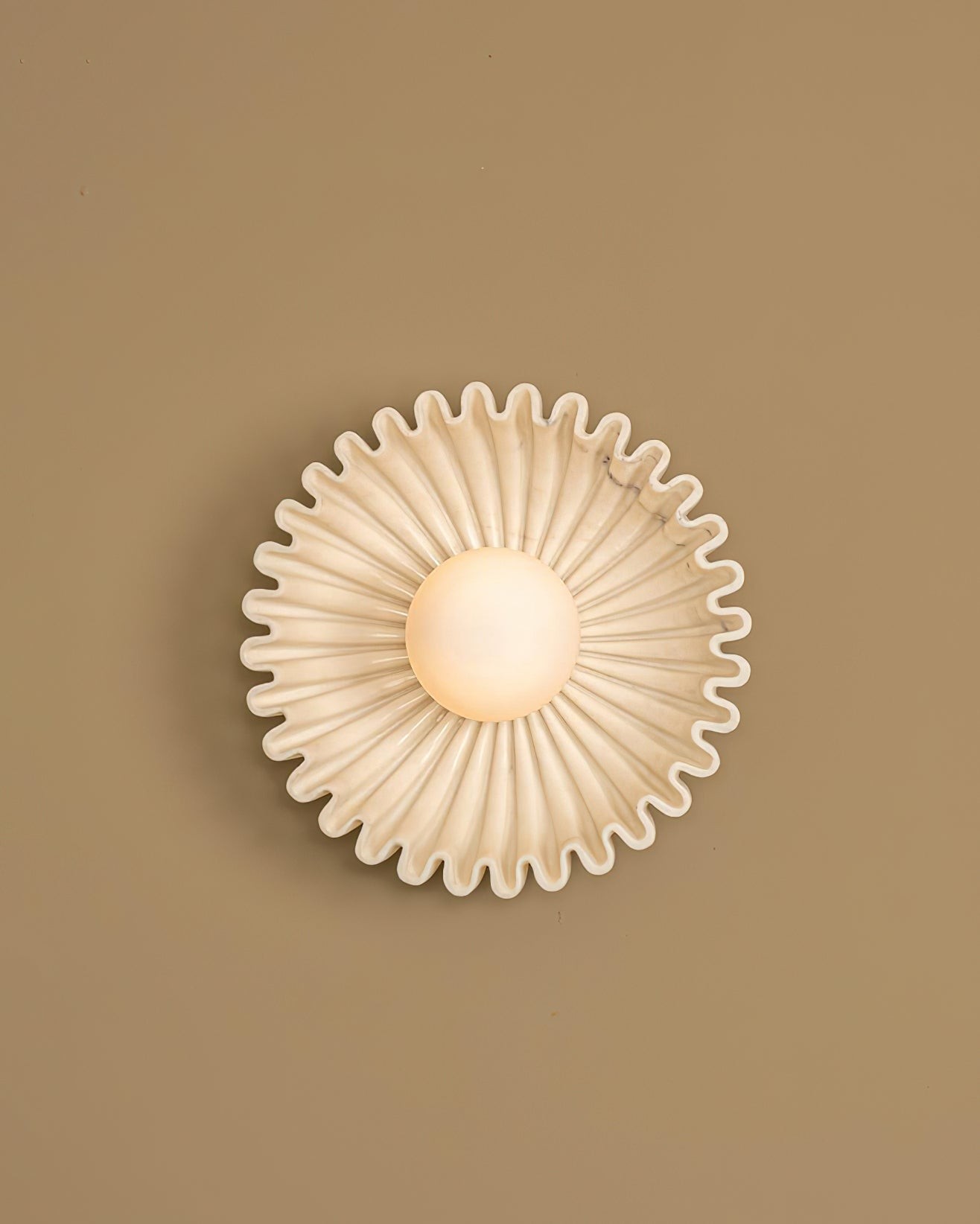 Flower Shaped Ceramic Wall Lamp - Soft Lighting for Bedroom and Hallway K259