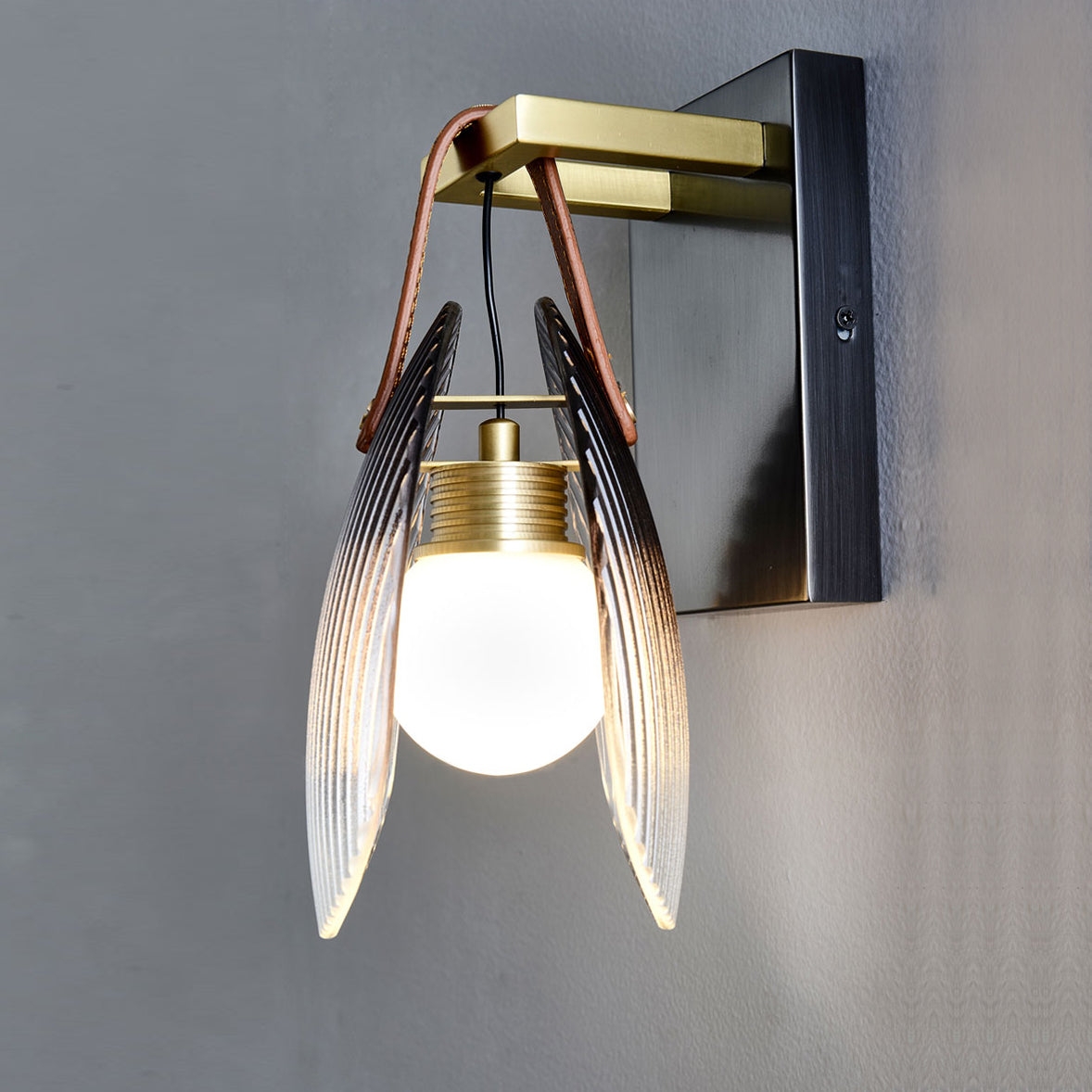 Shell Glass Wall Lamp D463