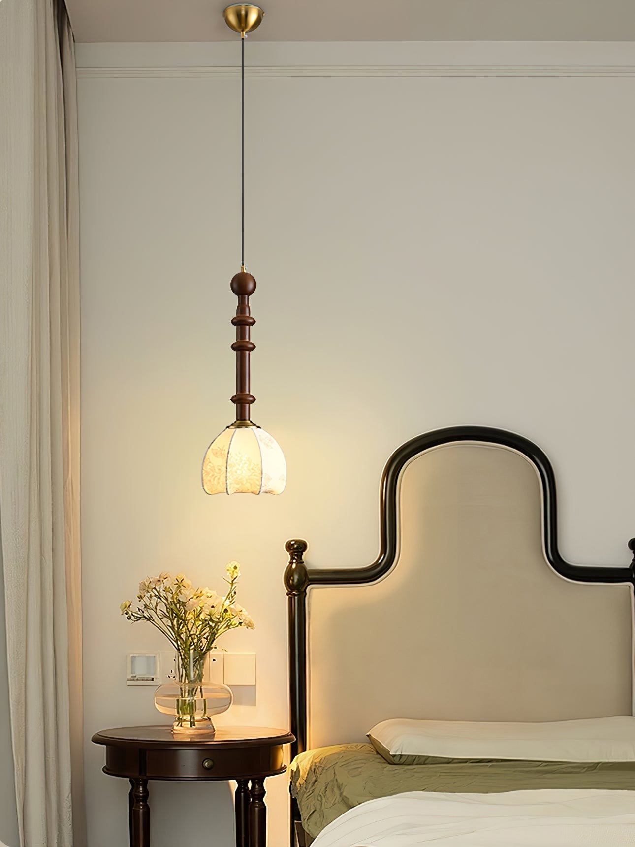 Retro Solid Wood Series Pendant Lamp K637