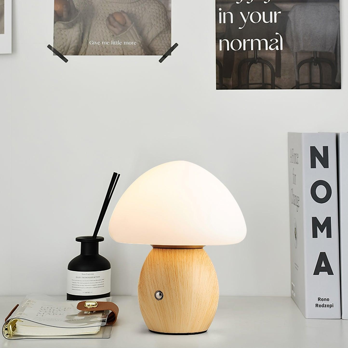 LED Mushroom Touch Lamp Dimmable Table Lamp K534