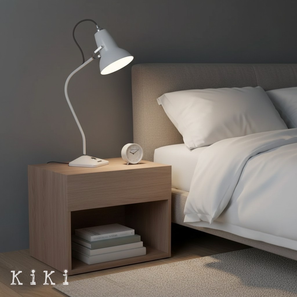Modryx Pyramid Base Table Lamp - Classic Accent Lighting for Home K2151