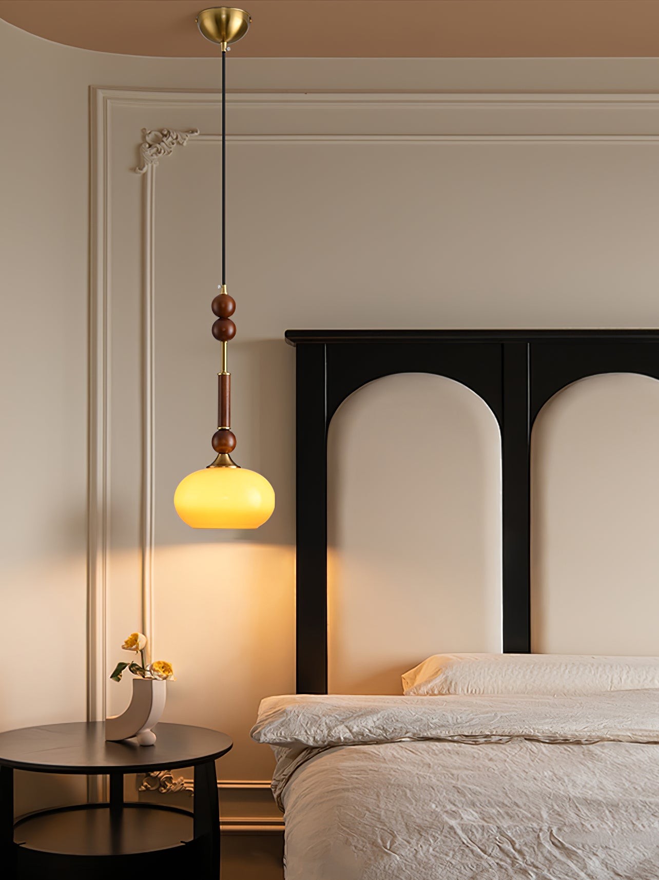 Retro Solid Wood Series Pendant Lamp K637
