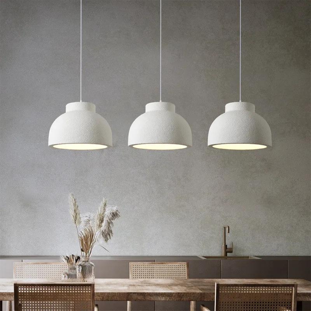 Nordic Bowl Minimalist Polystyrene Pendant Light D829