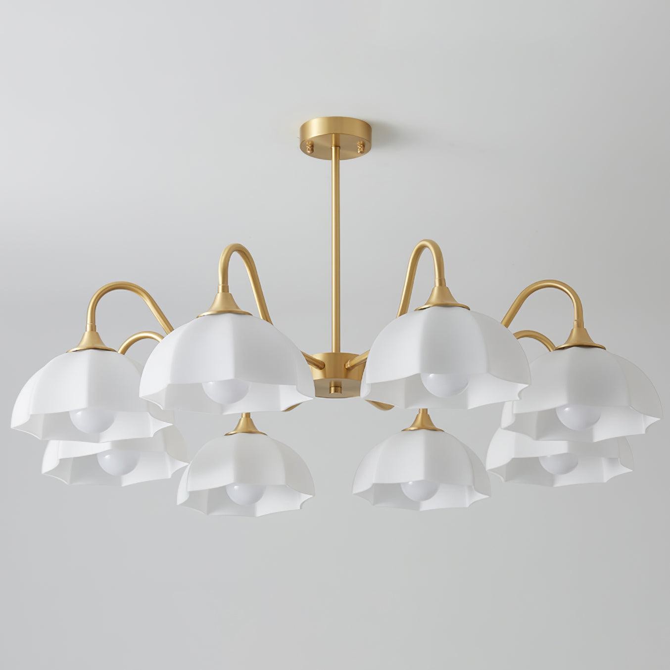 Nordic Garden Flower Glass Chandelier K758