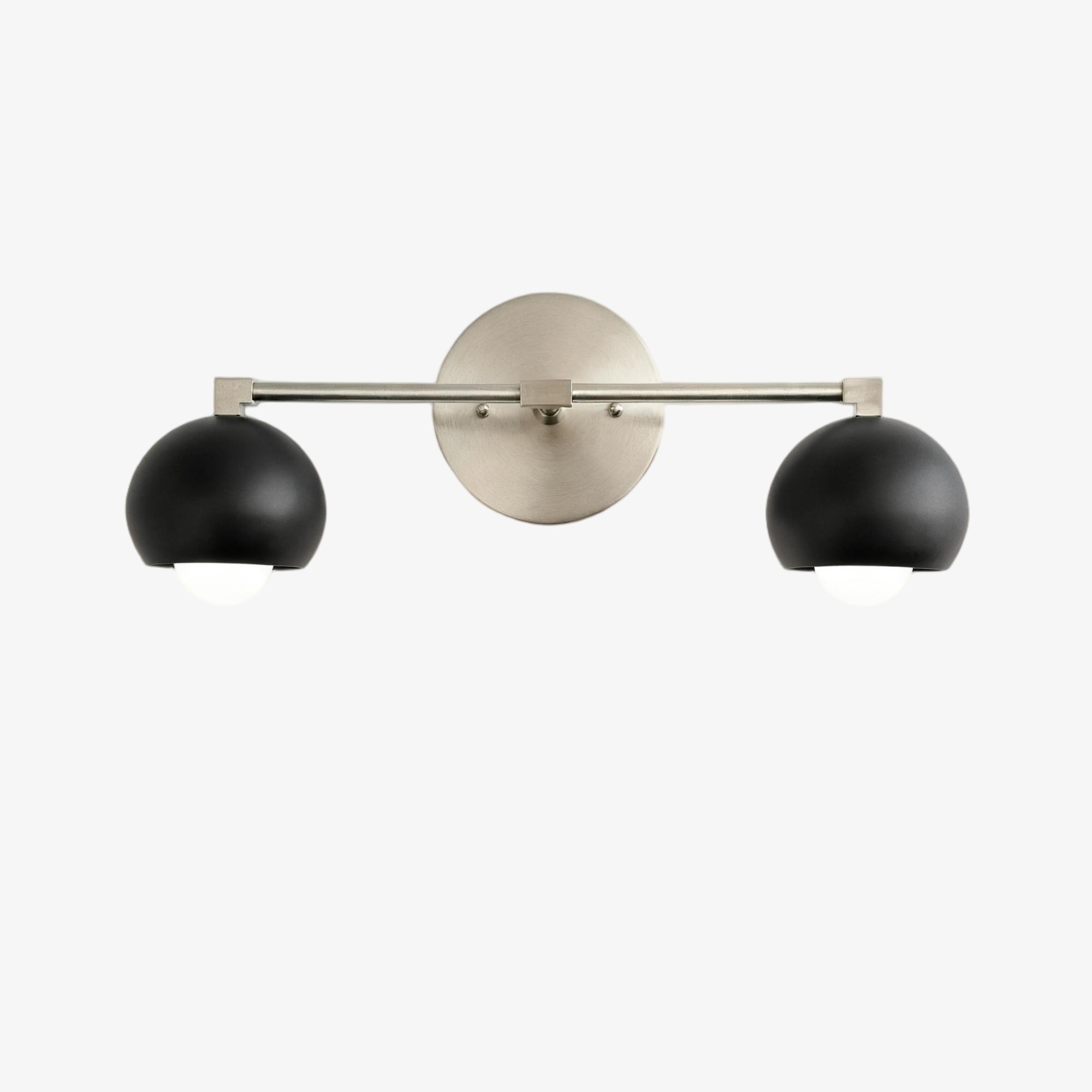Metio Dome Decorative Vanity Light - Classic Orb Shade Bathroom Wall Lamp K1451