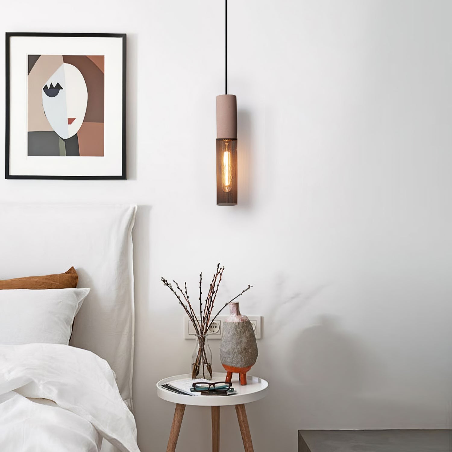 Cement Mesh Pendant Light K308