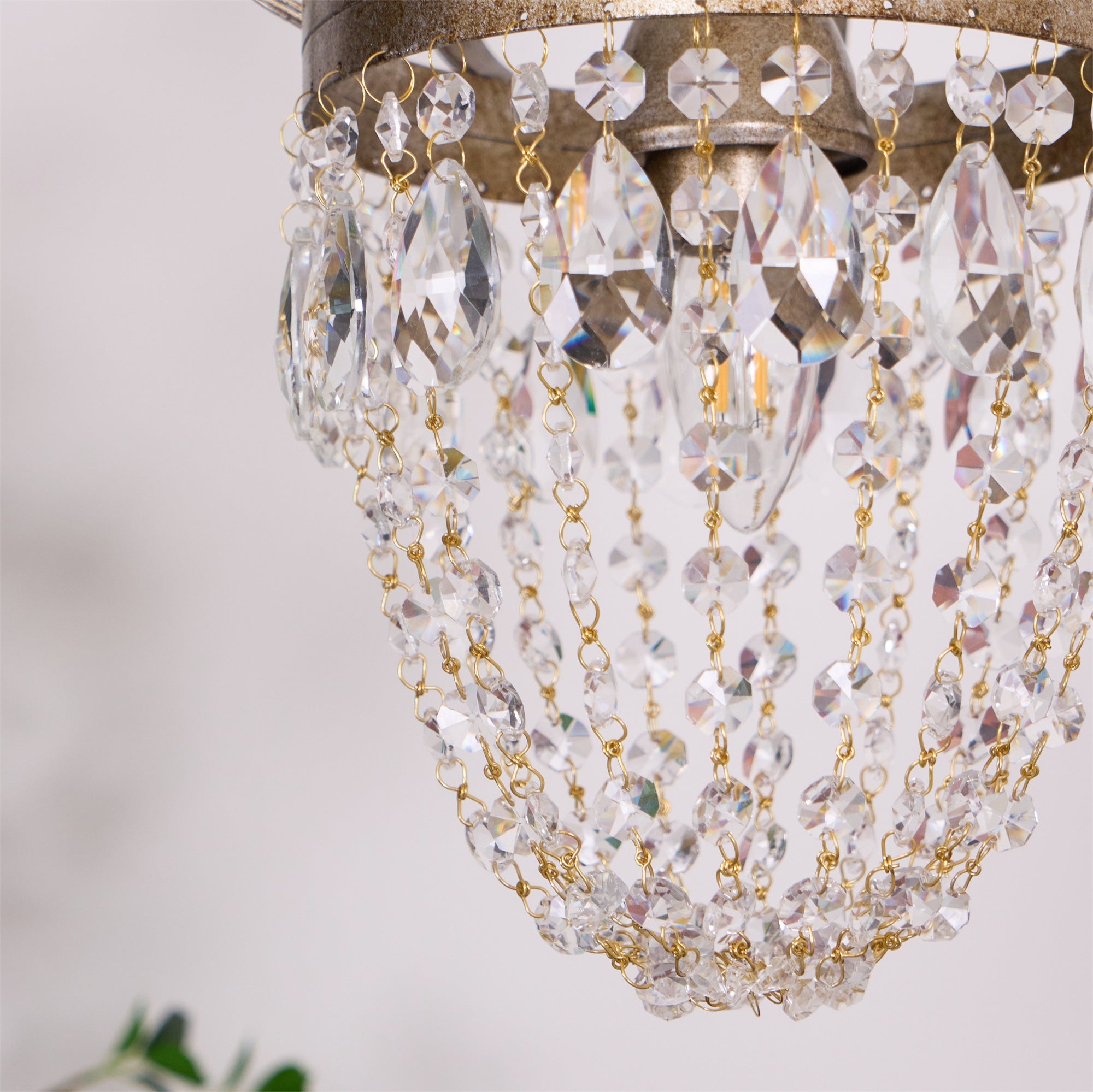 Abella Tear Drop Chandelier D517