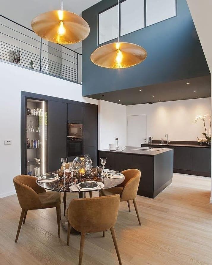 Hammered Brass Suspension Light K1205