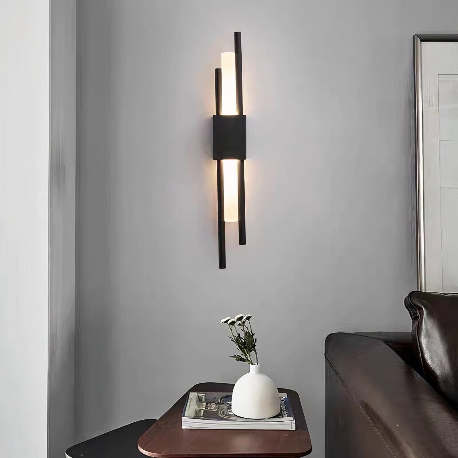Post Modern Minimalist Light Luxury Grille Wall Lamp K409