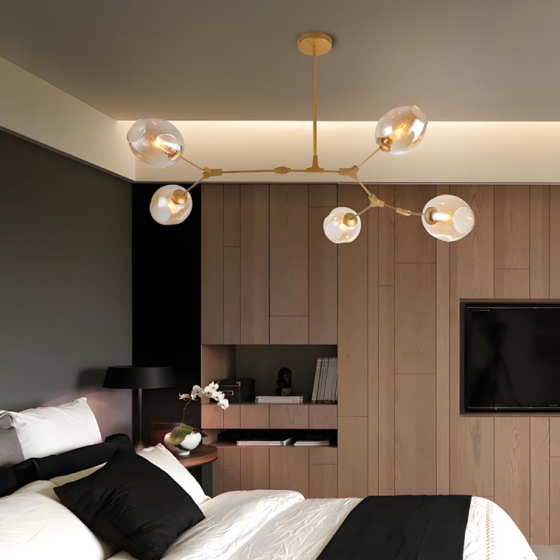 Branching Bubble Chandelier