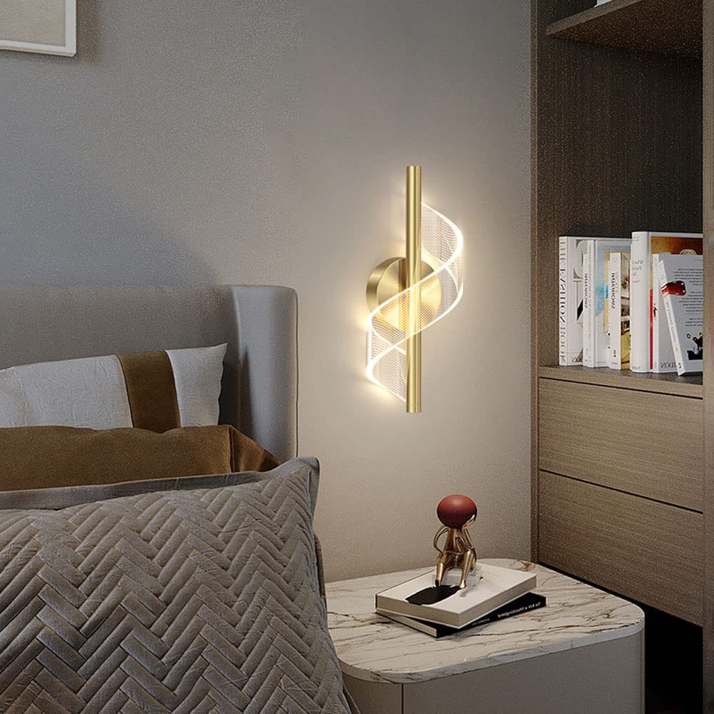 Spiral Modern Led Wall Lamp For Living Room K16