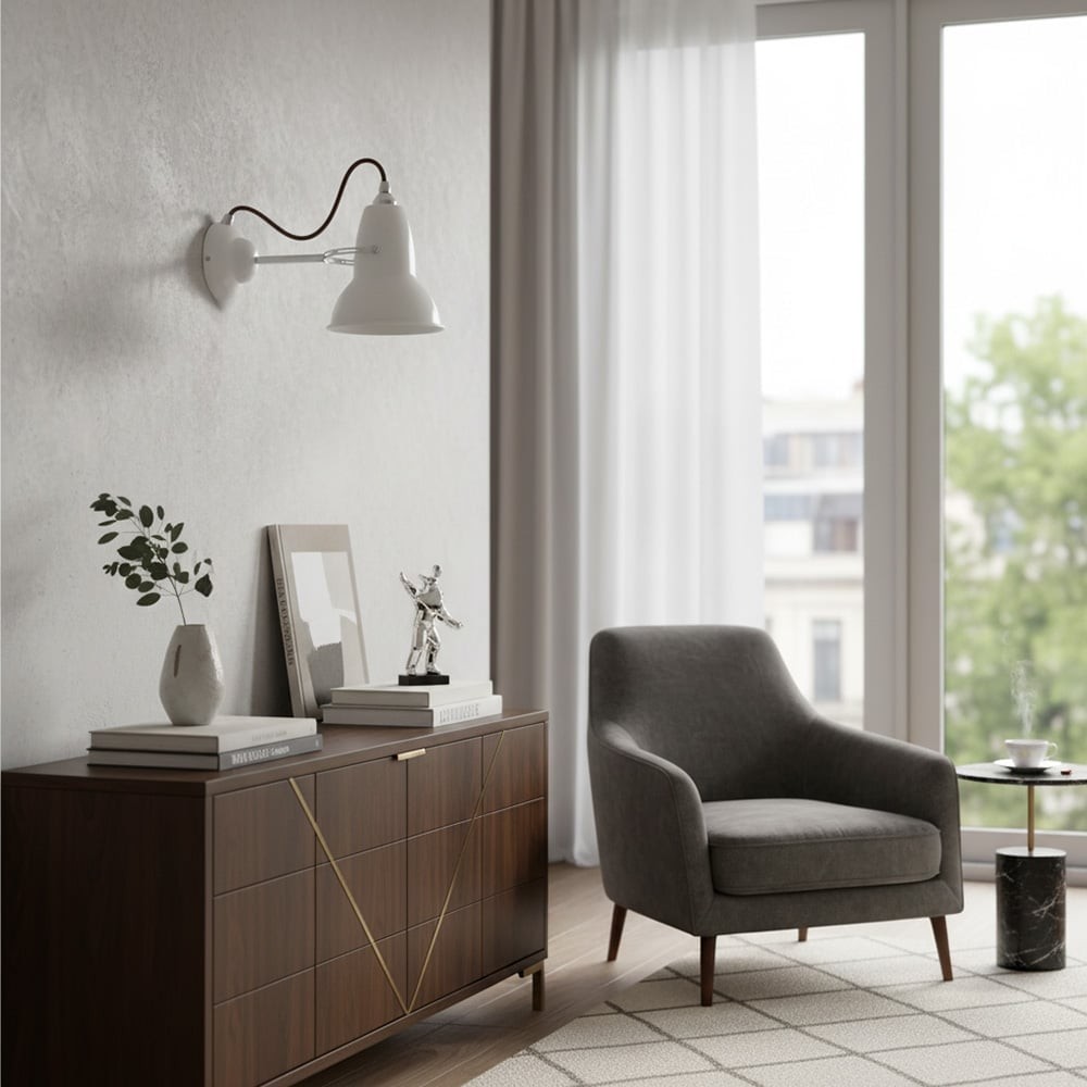 Modryx Retro Adjustable Wall Sconce – Compact Mettal Wall Light for Bedroom & Hallway K1606