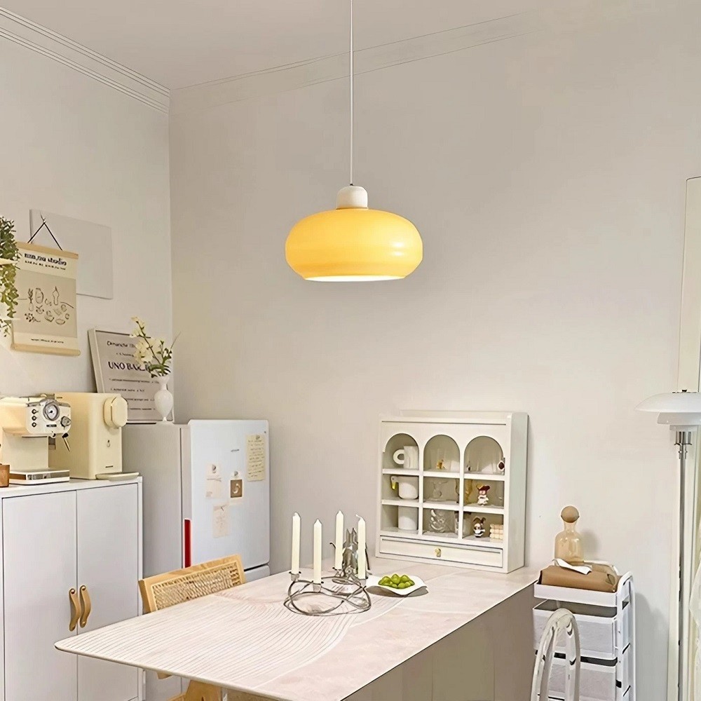 Minimalist Modern Glass Pendant Light K08