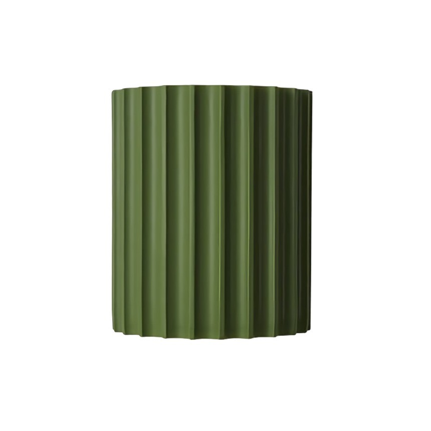 Striped Semicircle Resin Wall Lamp - Contemporary Accent Lighting for Living Room K95