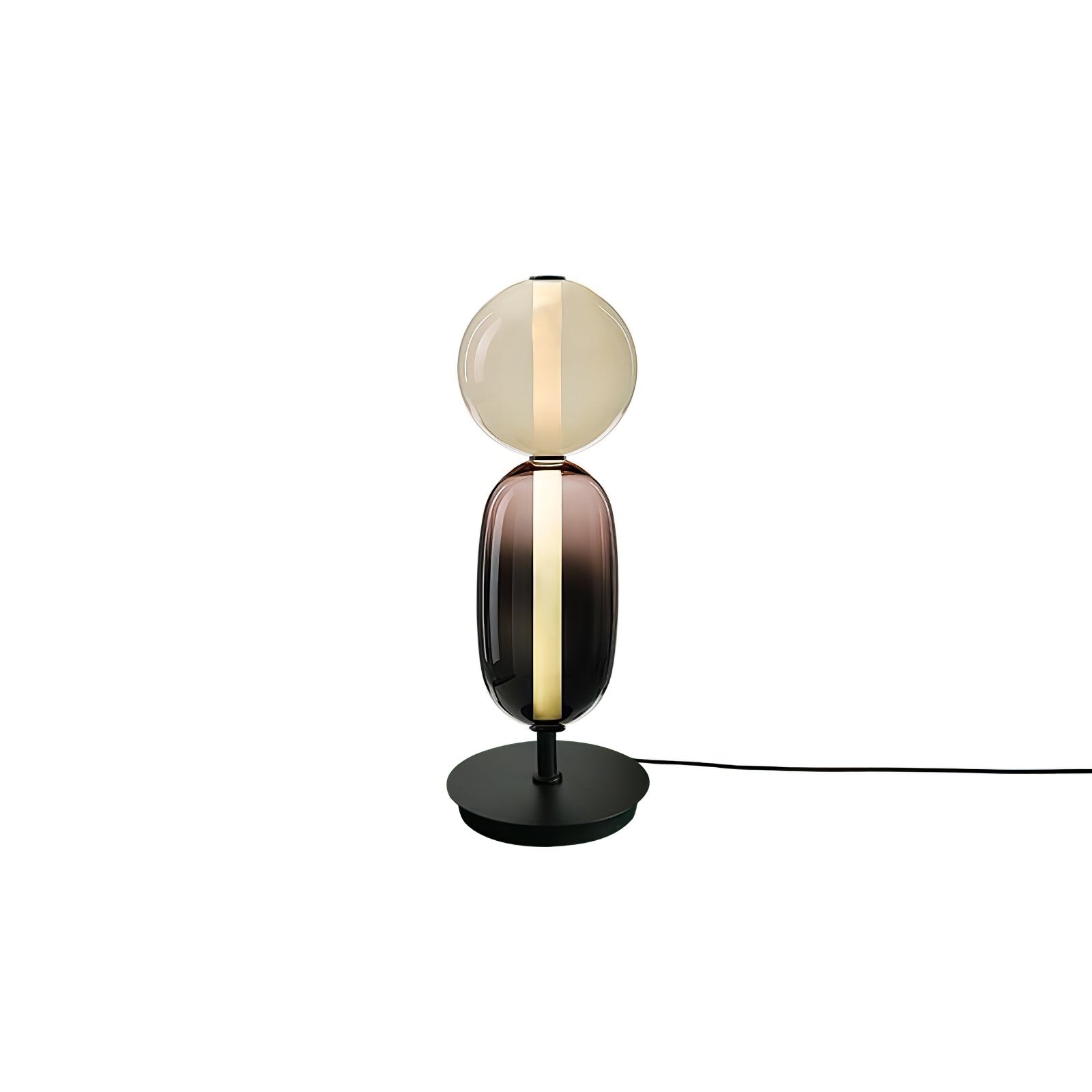 Nordic Minimalist Creative Luxury Gourd Glass Table Lamp K291