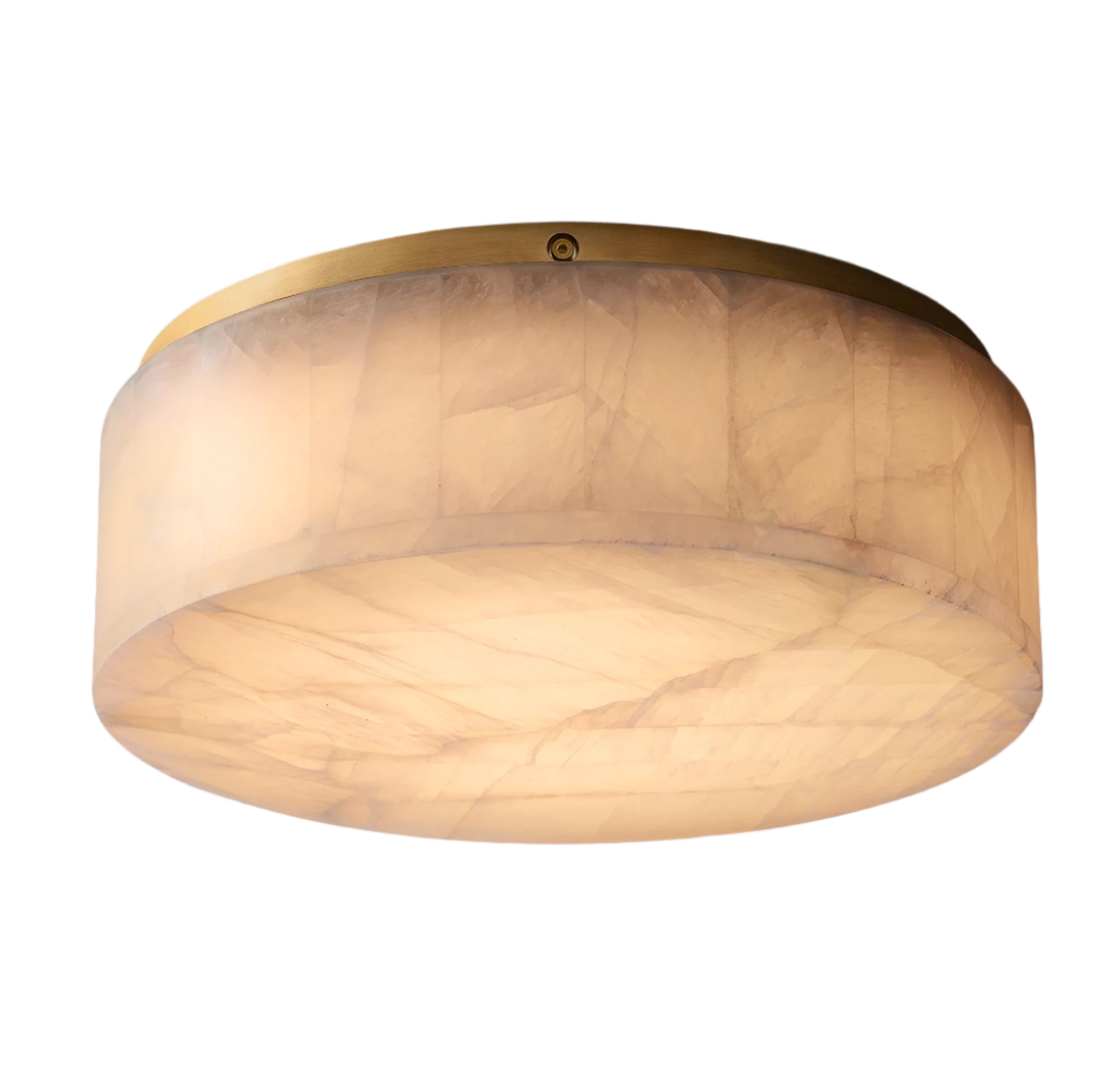 Rivage Alabaster Minimalist Ceiling Light D948