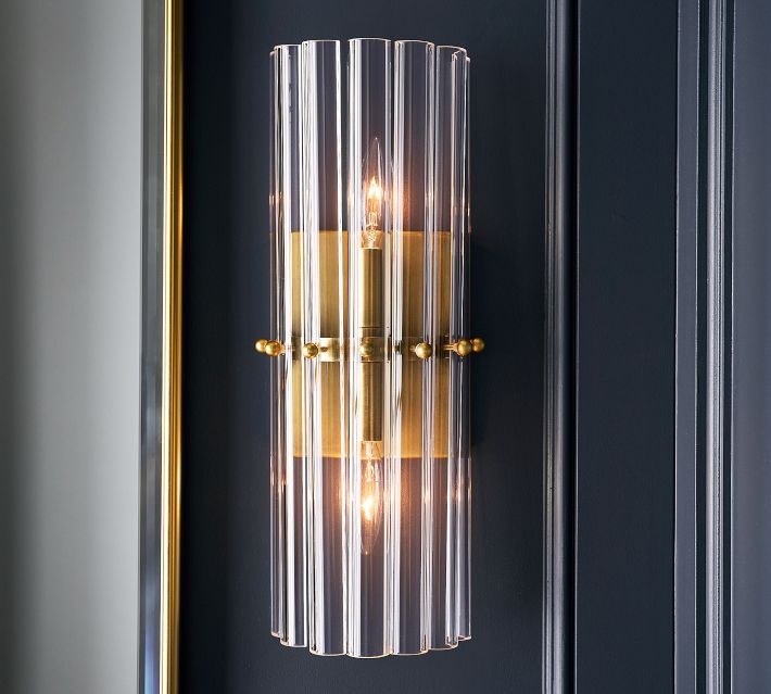 Lumora Elegant Crystal Wall Sconce - Modern Luxury Style Lamp for Hallway and Bedroom K1357