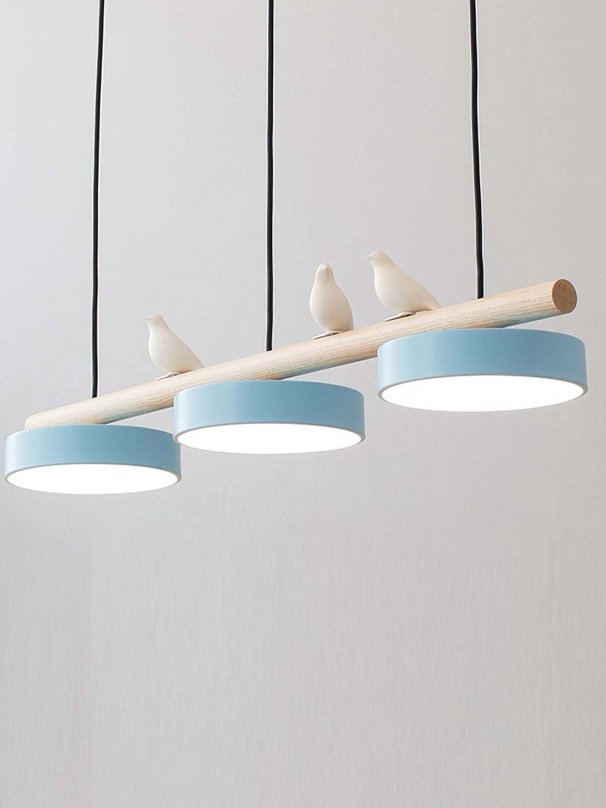 Creative Branch Bird Shaped Pendant Lamp K873