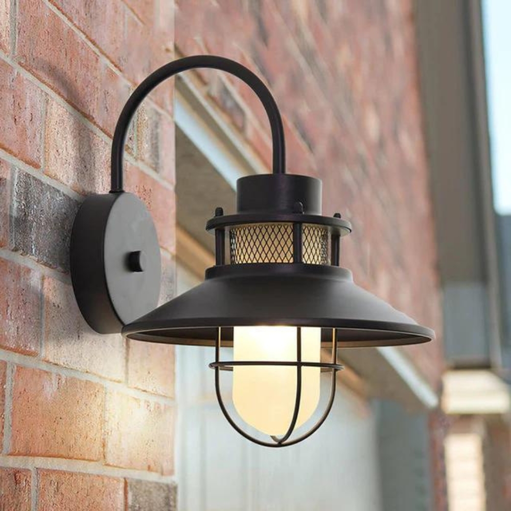 Luminous Outdoor Torch Metal Outdoor Wall Lamp D807