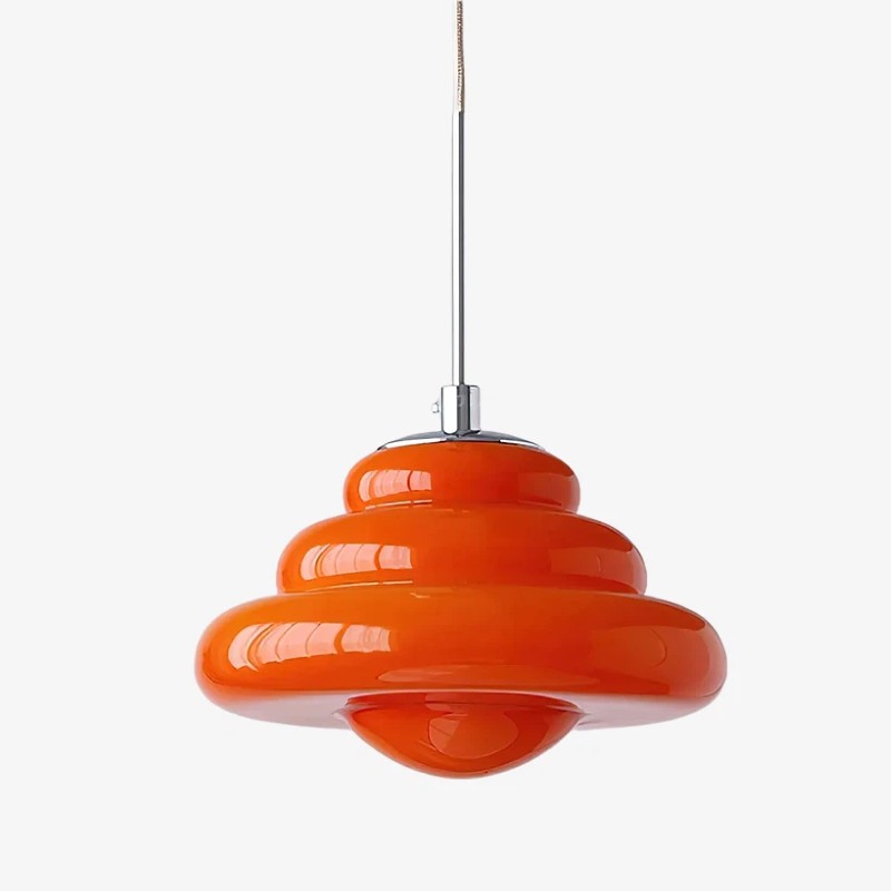 Bomiello Chic Layered Glass Pendant Lamp for Bedroom and Living Area K2163