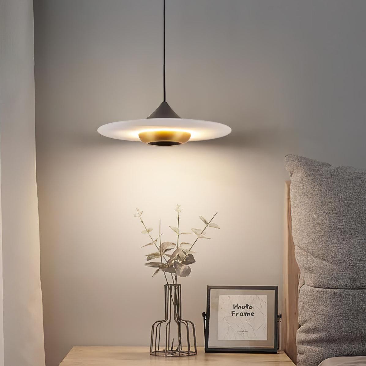Flying Saucer Marble Pendant Lamp K391