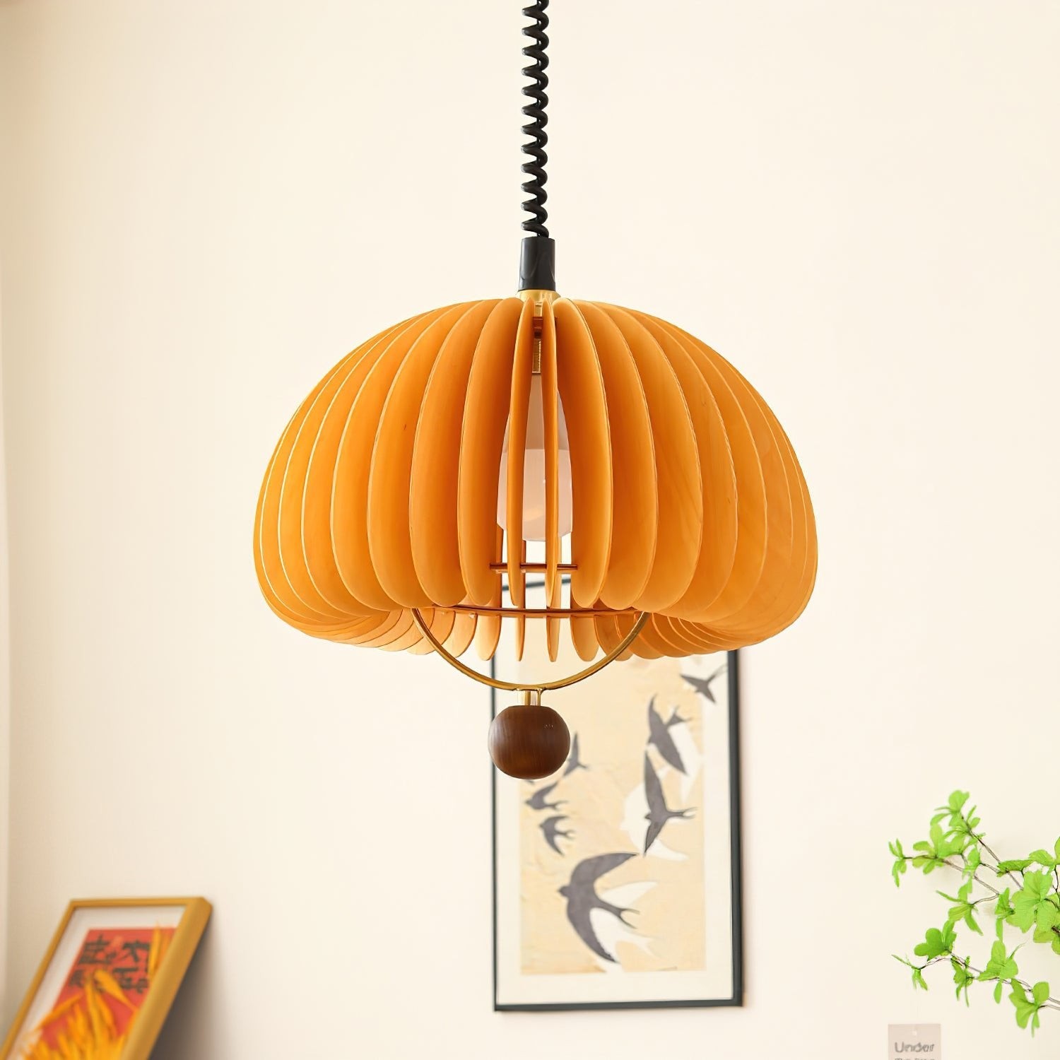 Pumpkin Adjustable Pendant Light K608